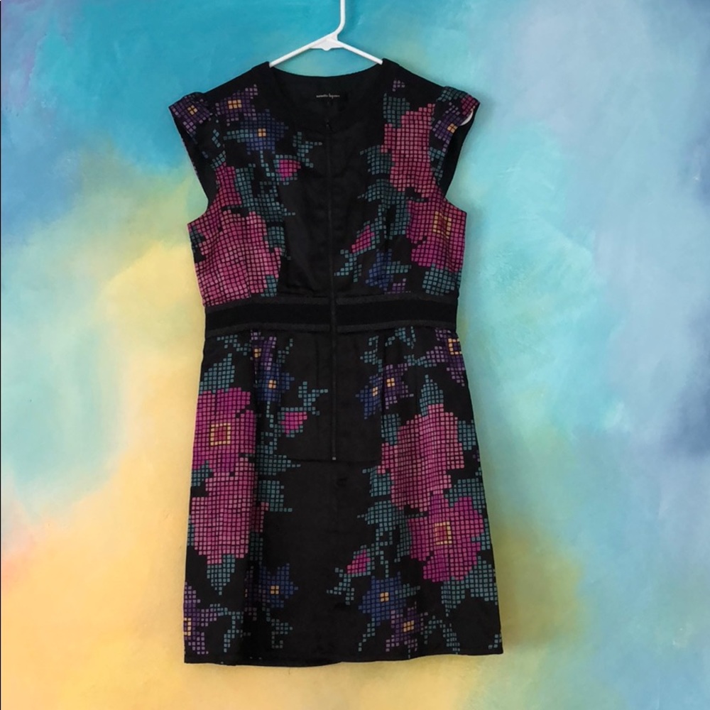 Nanette Lepore graphic silk dress 2
